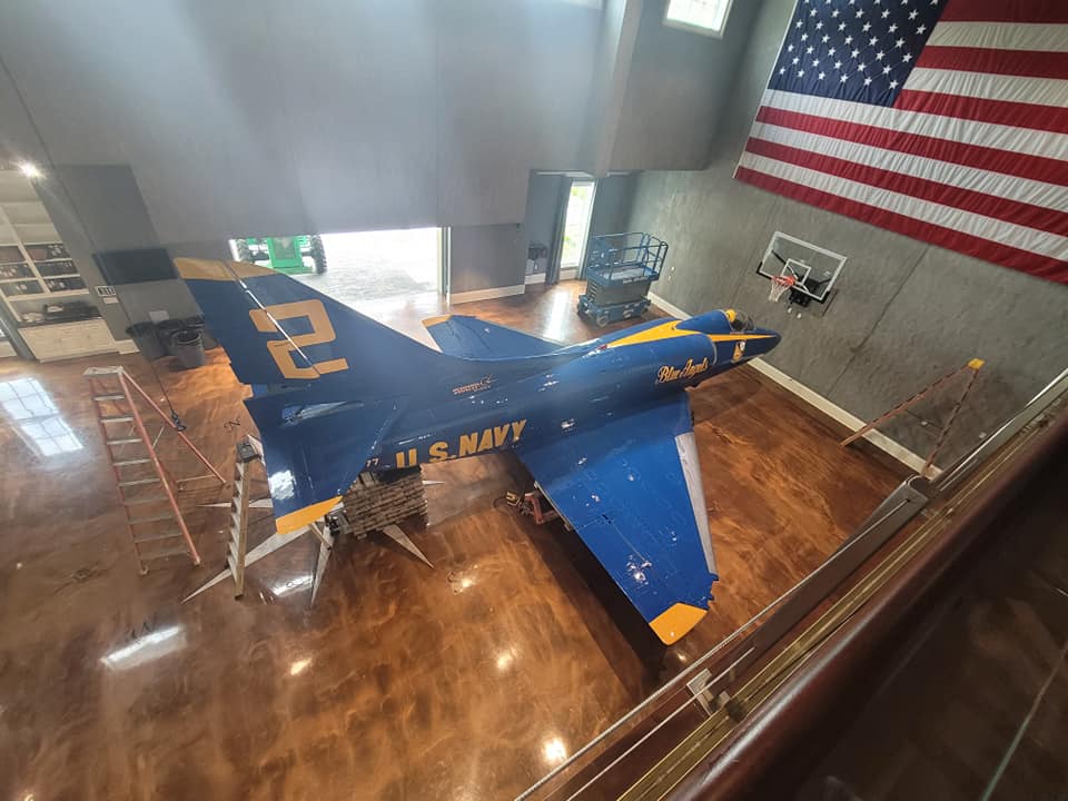 vehicle-blue-angel-01-ArizonaShrinkwrap shrink wrapped blue angel airplane